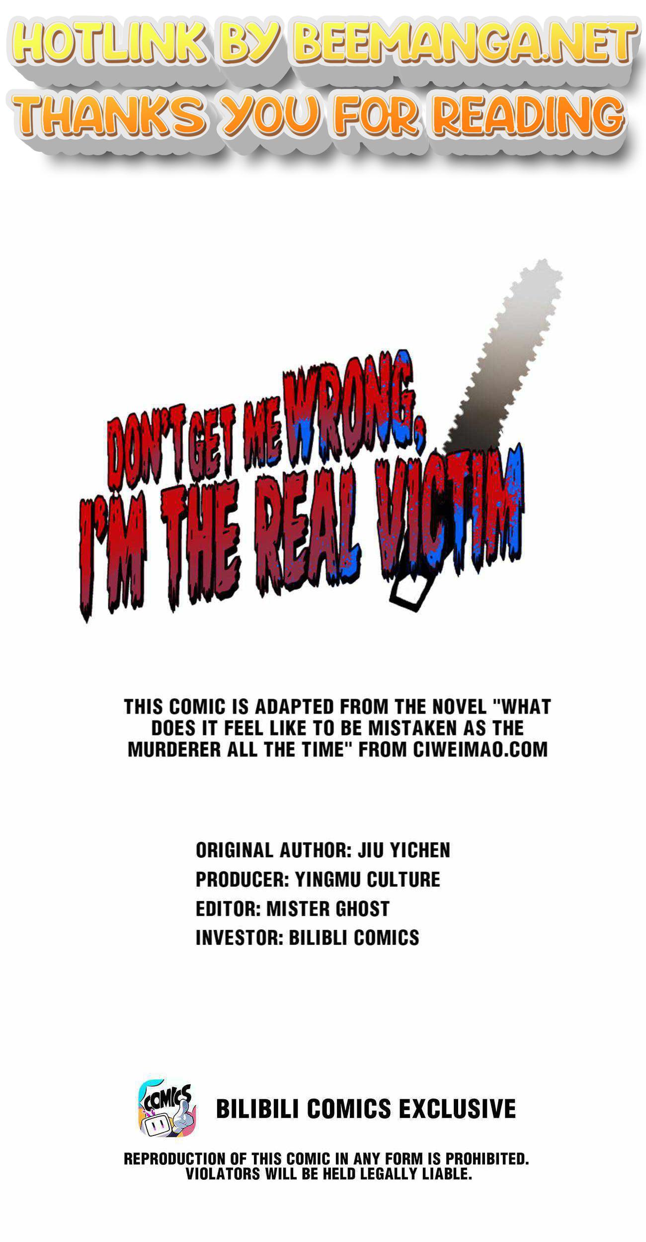 Don’t Get Me Wrong, I’m The Real Victim! Chapter 15 - page 1