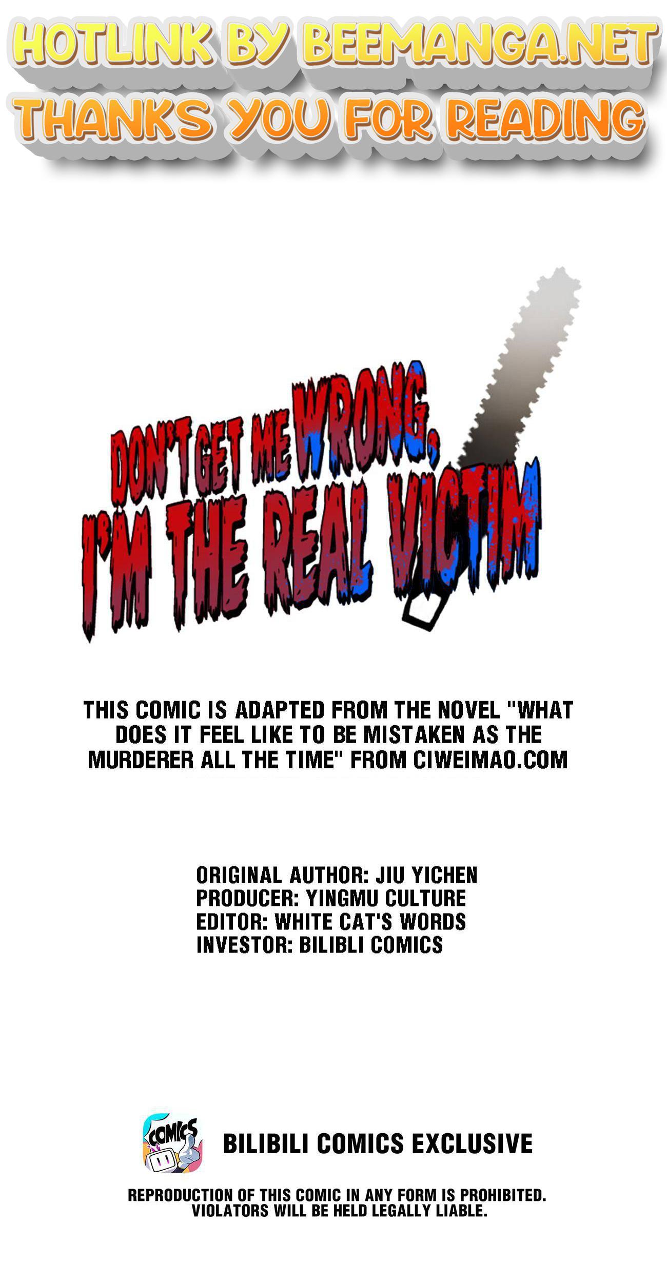 Don’t Get Me Wrong, I’m The Real Victim! Chapter 36 - page 1