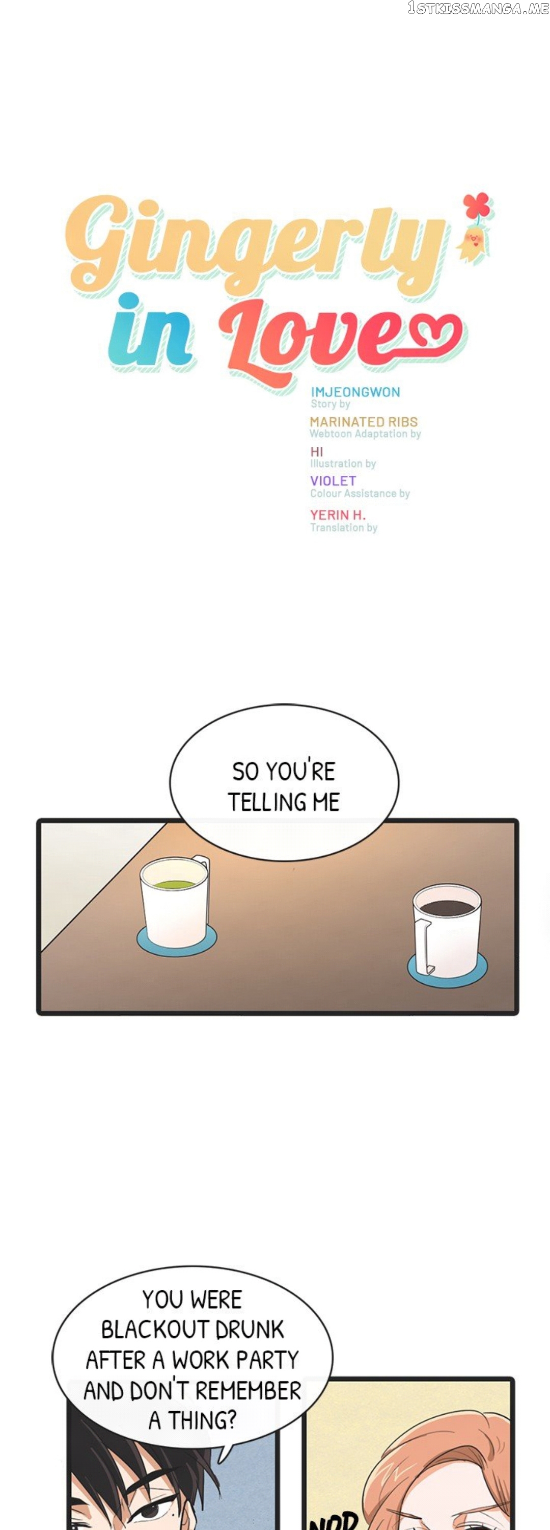 Gingerly In Love chapter 4 - page 1