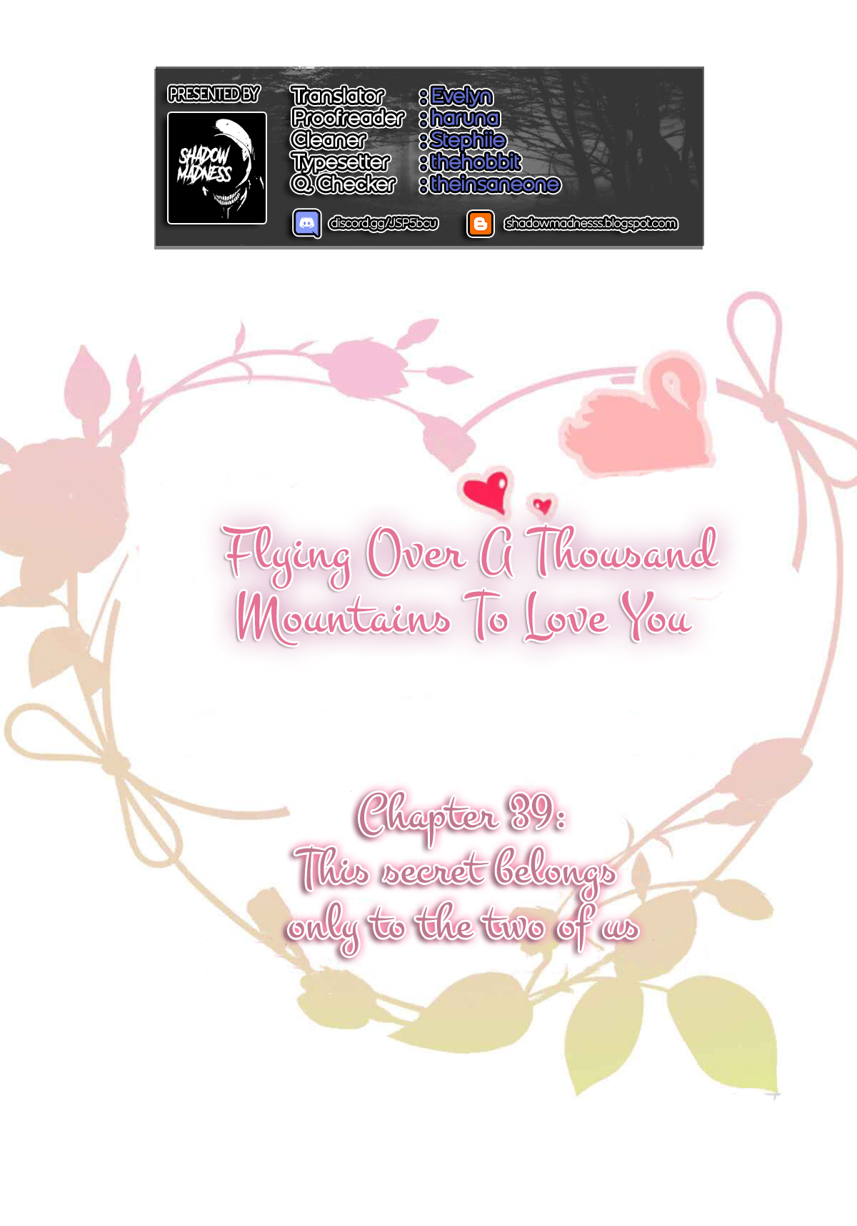 Flying Over a Thousand Mountains to Love You chapter 39 - page 1
