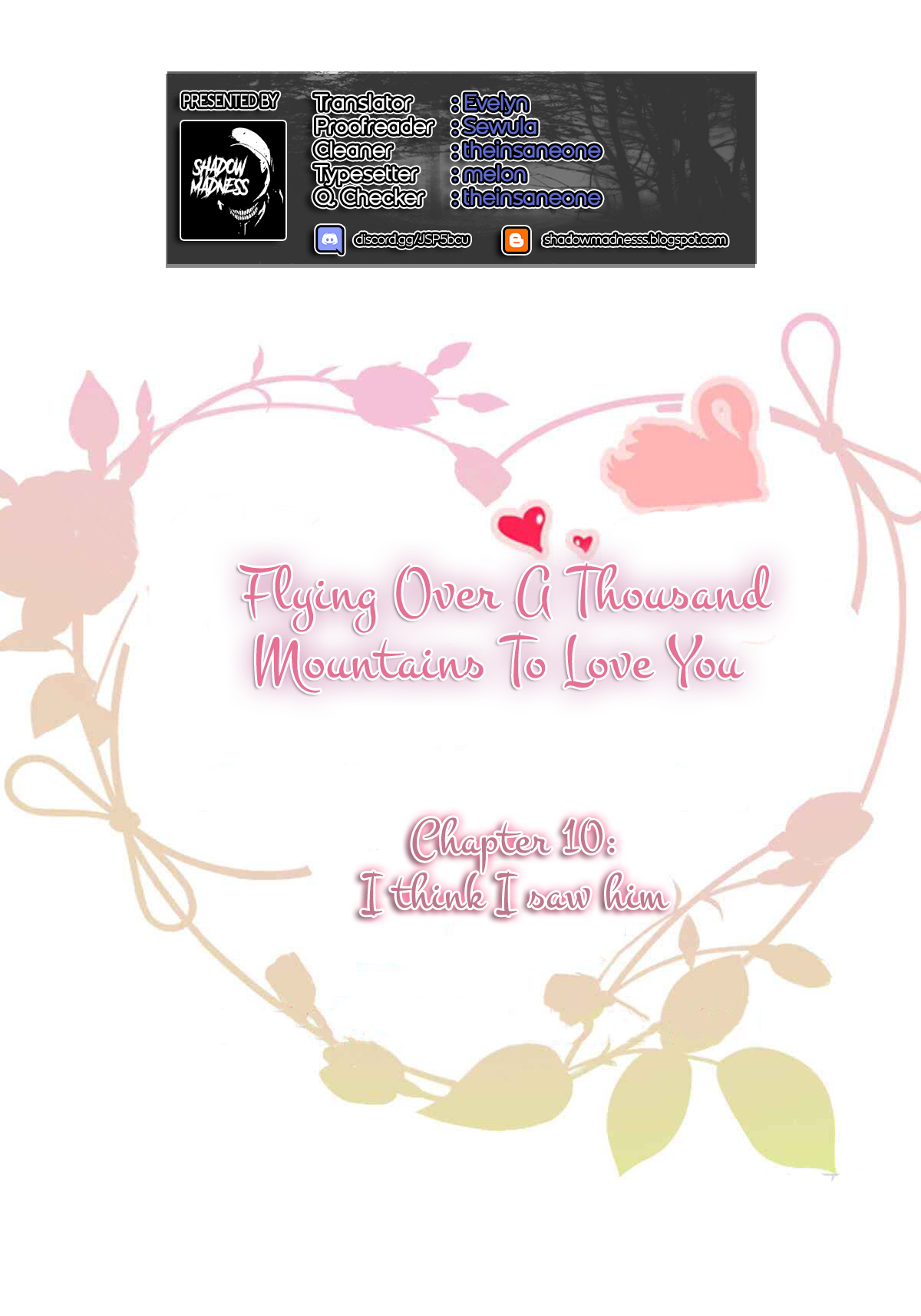 Flying Over a Thousand Mountains to Love You chapter 10 - page 1