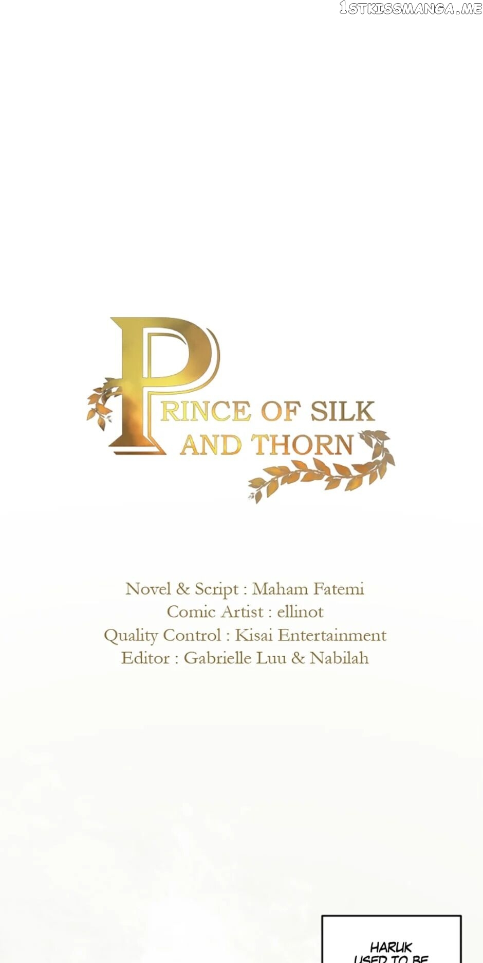 Prince Of Silk And Thorn Chapter 43 - page 1
