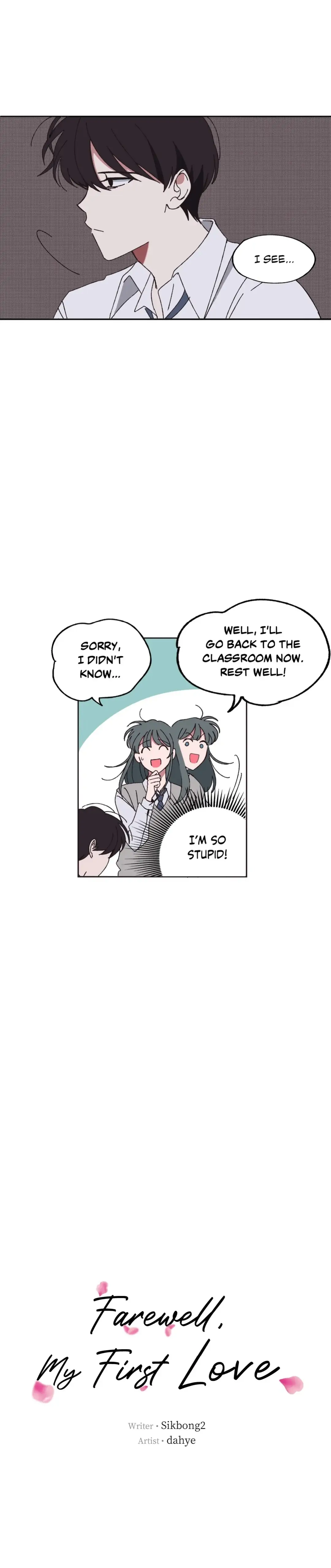 Farewell, My First Love Chapter 3 - page 9