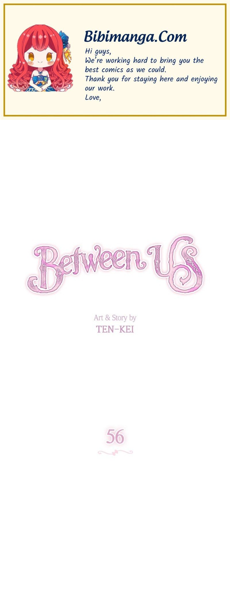 Between Two Lips Chapter 56 - page 1
