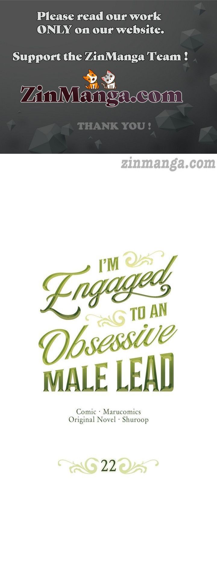 I’m Engaged to an Obsessive Male Lead chapter 22 - page 1
