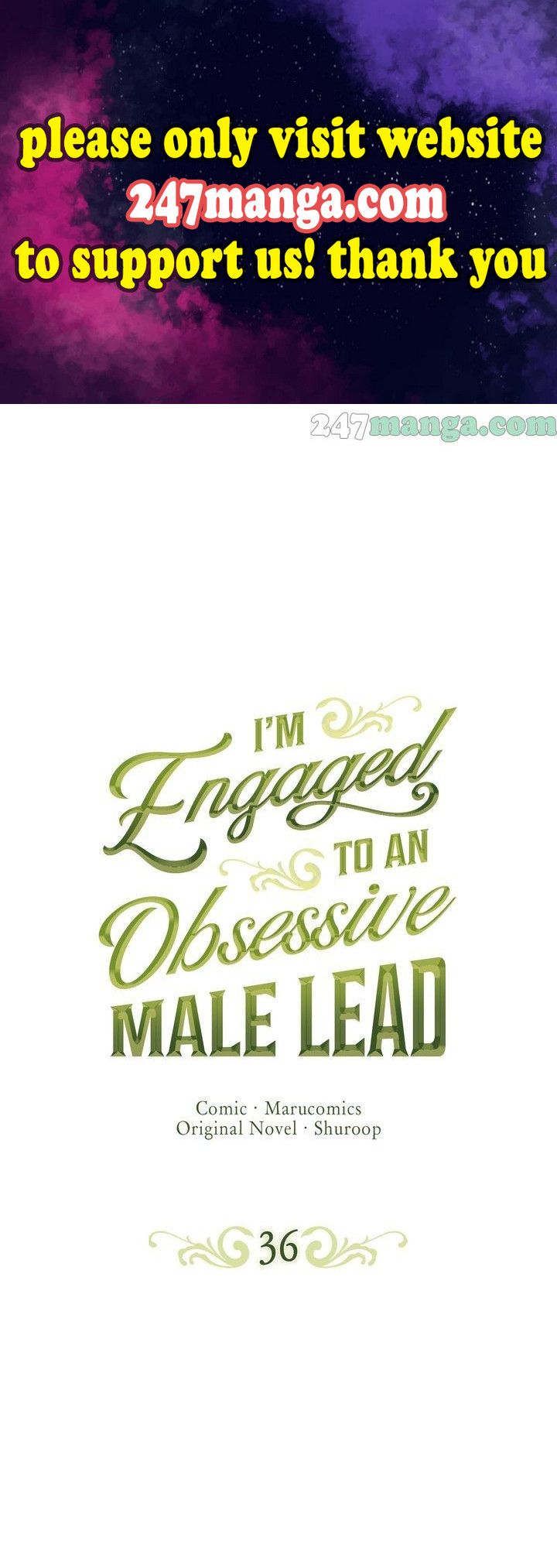 I’m Engaged to an Obsessive Male Lead chapter 36 - page 1