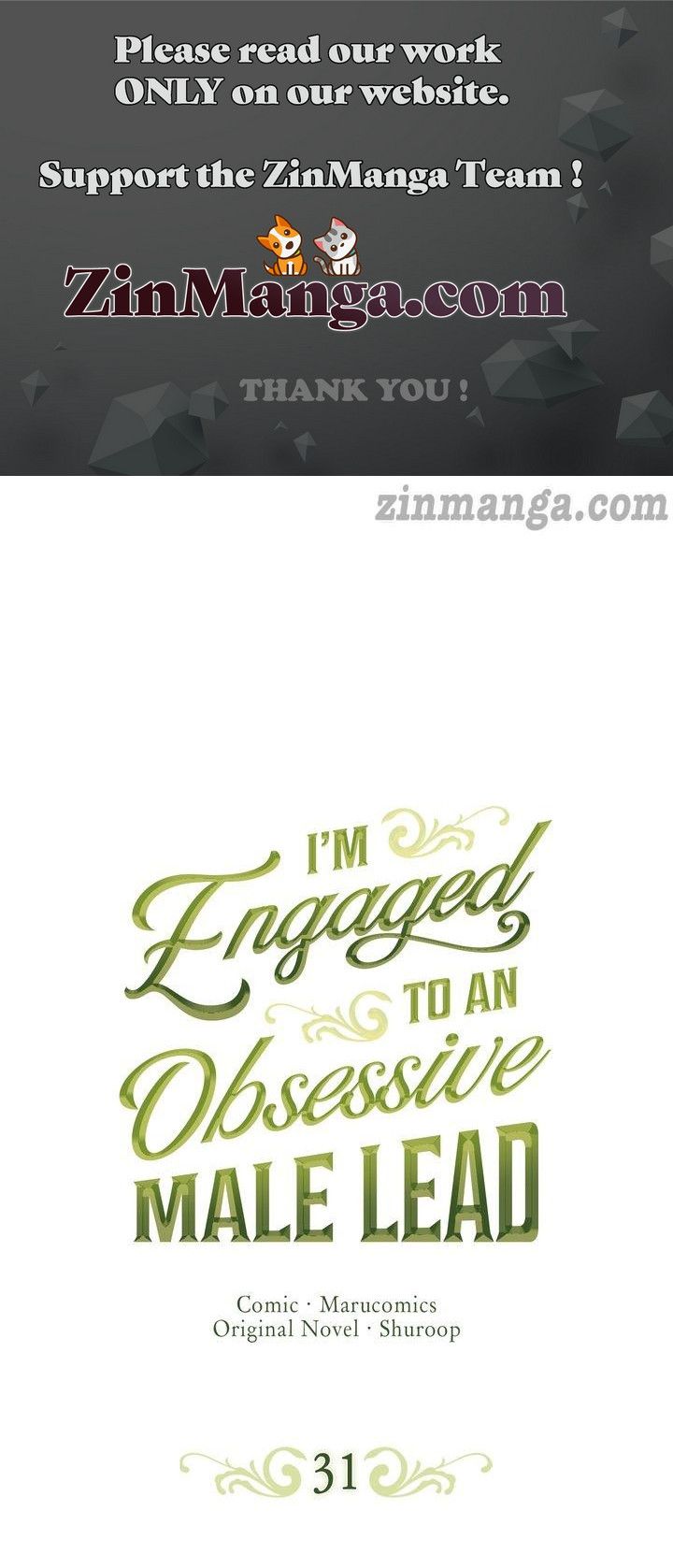 I’m Engaged to an Obsessive Male Lead chapter 31 - page 1