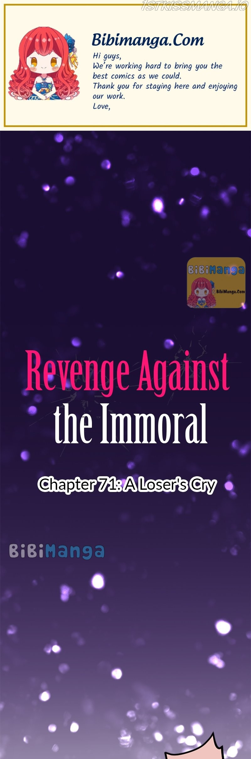 Revenge Against the Immoral chapter 71 - page 1