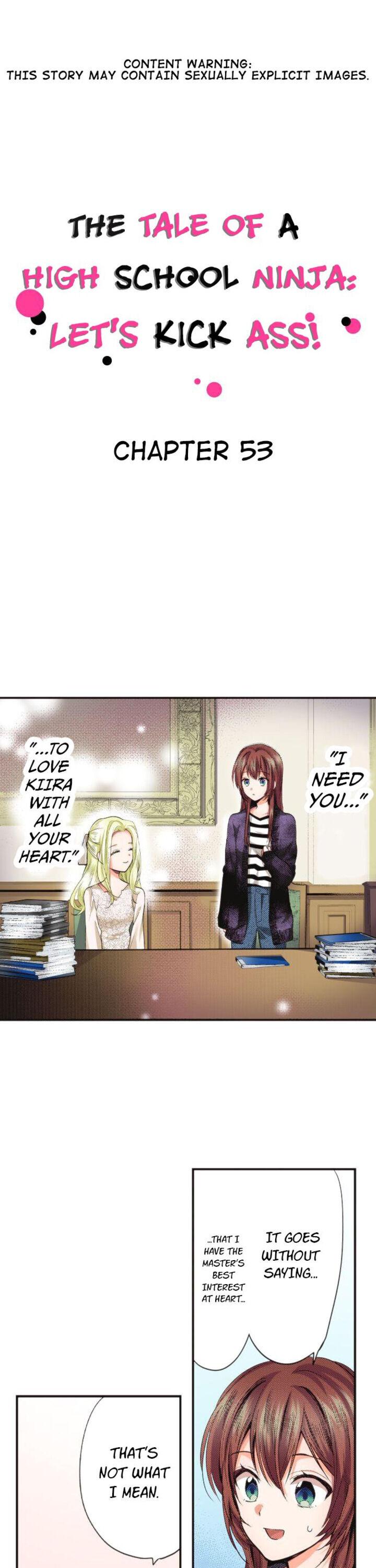 The Tale of a High School Ninja Chapter 53 - page 1