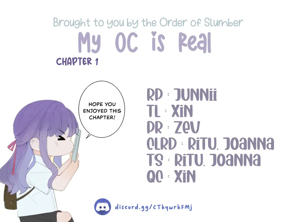 My oc is Real Chapter 1 - page 6