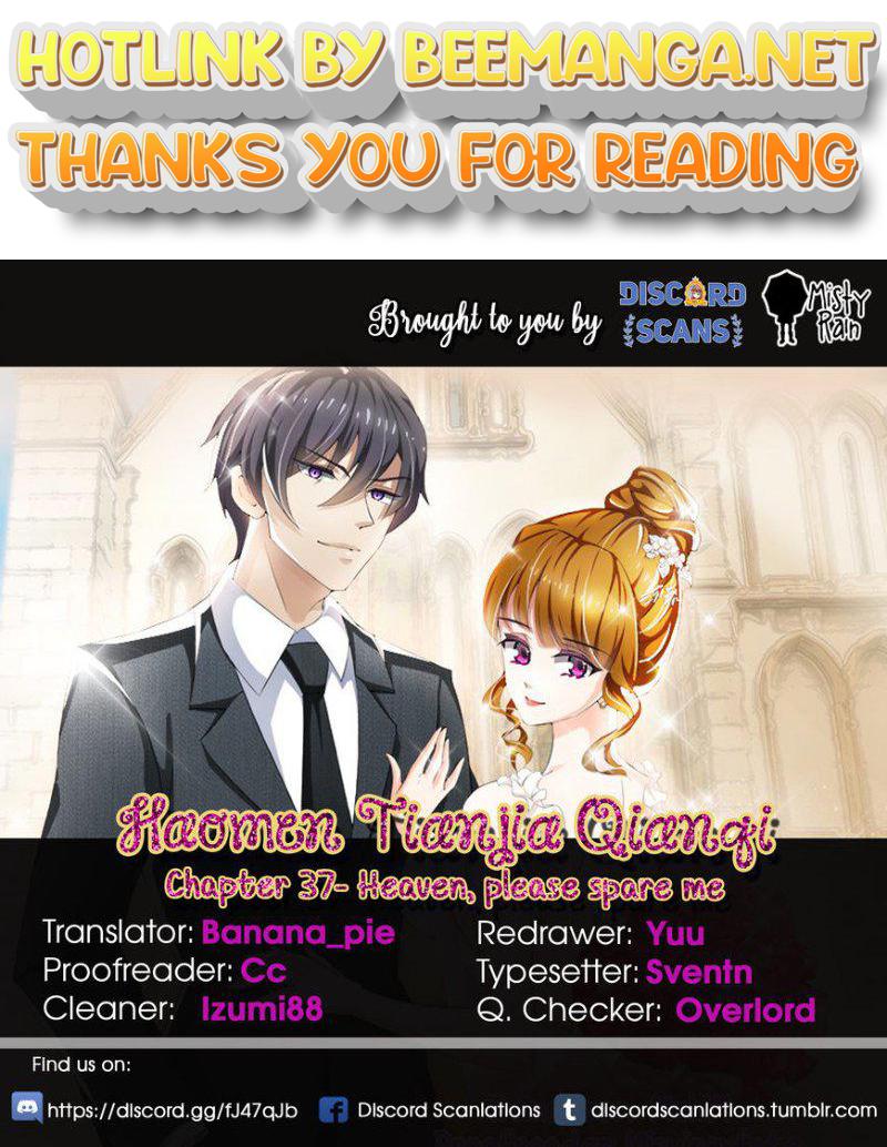 Ex-wife of A Billionaire ( Haomen Tianjia Qianqi ) Chapter 37 - page 1