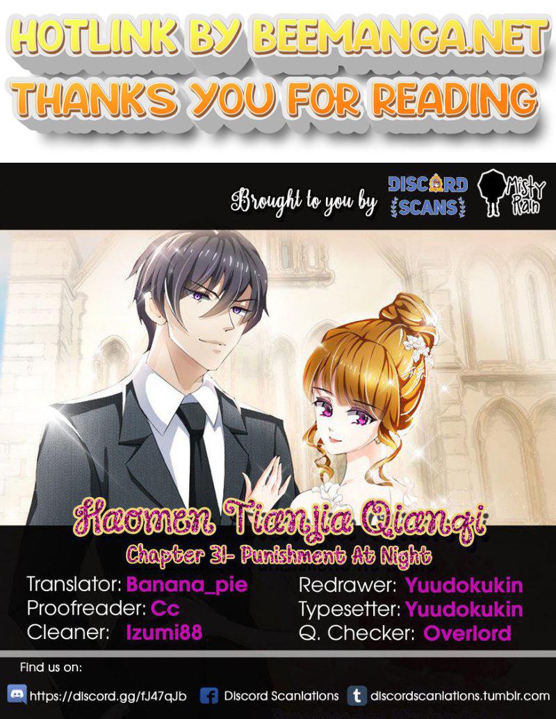 Ex-wife of A Billionaire ( Haomen Tianjia Qianqi ) Chapter 31 - page 1