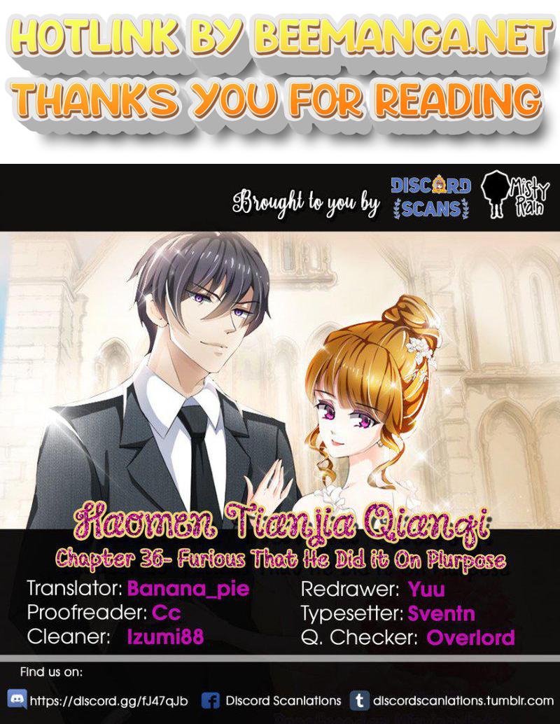 Ex-wife of A Billionaire ( Haomen Tianjia Qianqi ) Chapter 36 - page 1