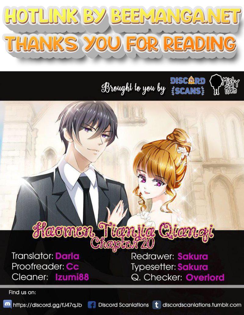 Ex-wife of A Billionaire ( Haomen Tianjia Qianqi ) Chapter 20 - page 1