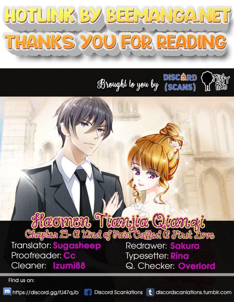 Ex-wife of A Billionaire ( Haomen Tianjia Qianqi ) Chapter 23 - page 1