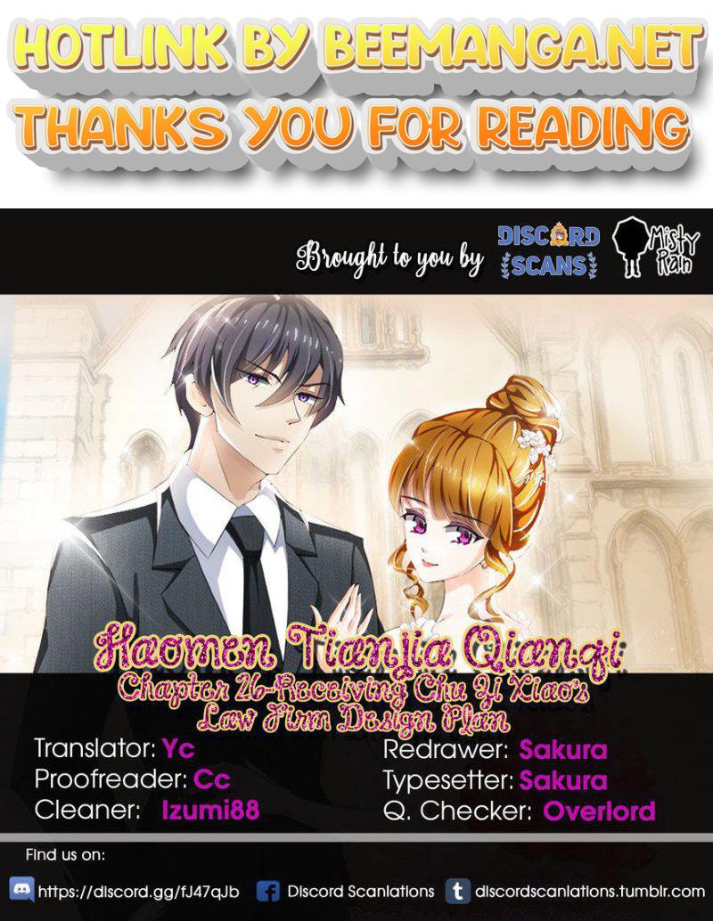 Ex-wife of A Billionaire ( Haomen Tianjia Qianqi ) Chapter 26 - page 1