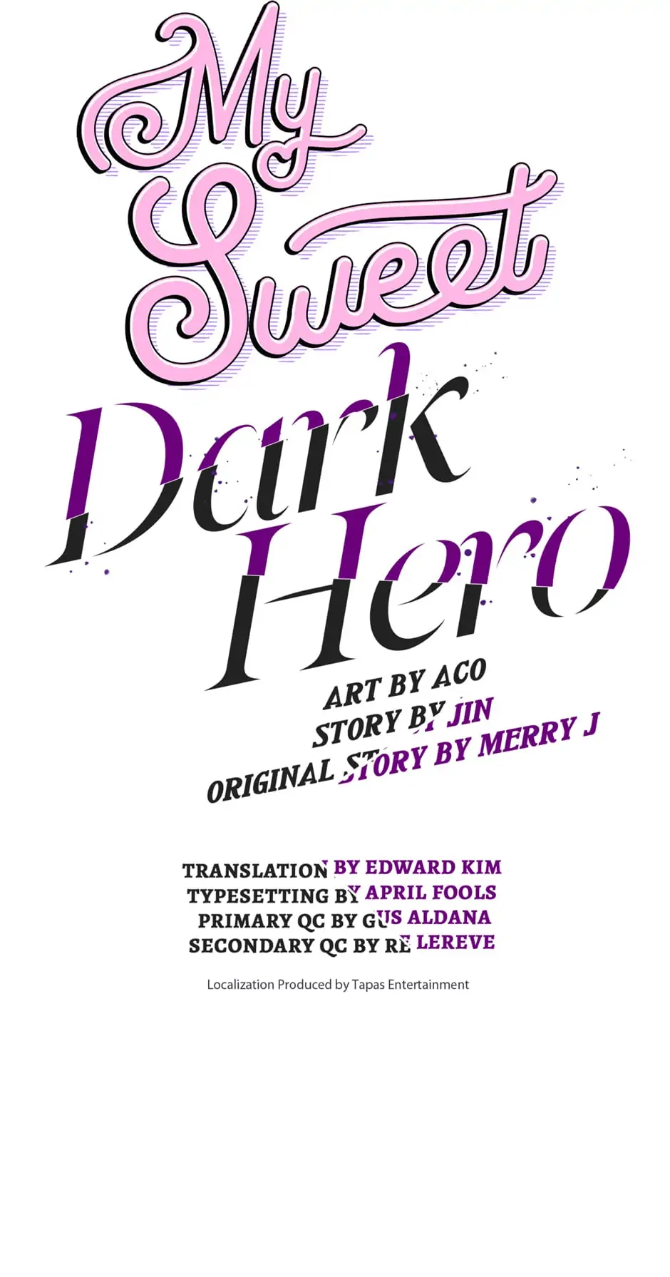 My Sweet Dark Hero Chapter 47 - page 33
