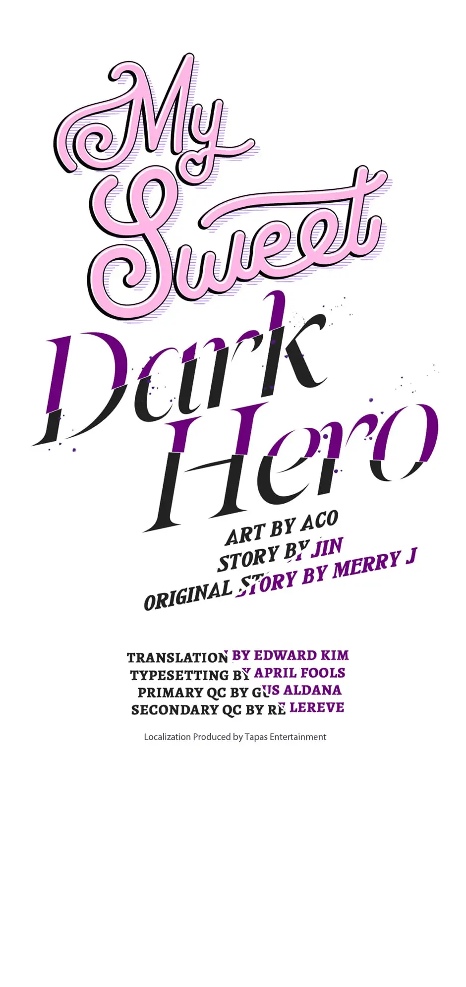 My Sweet Dark Hero Chapter 46 - page 34
