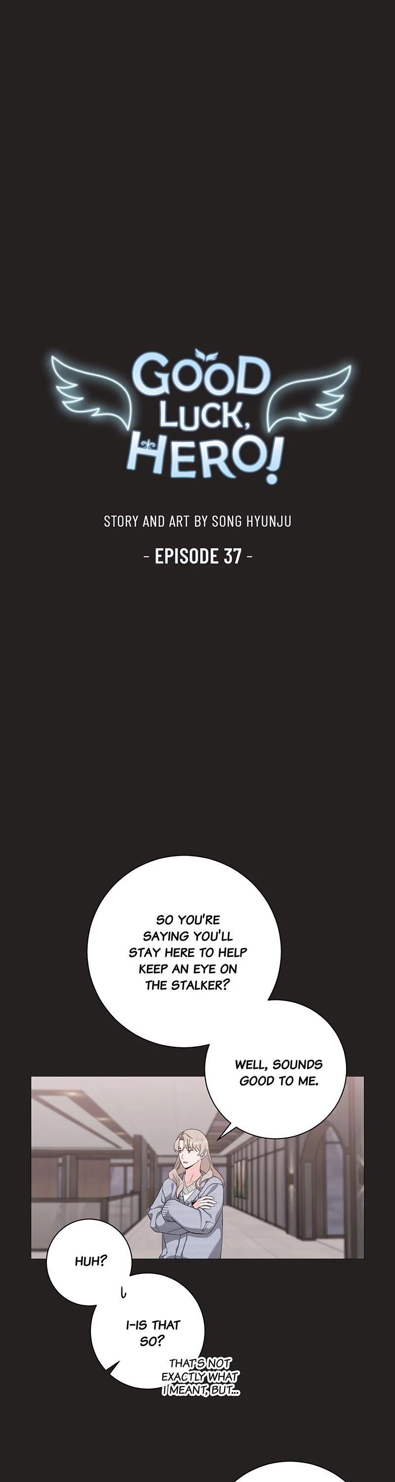 Best Of Luck, Warrior! chapter 37 - page 1