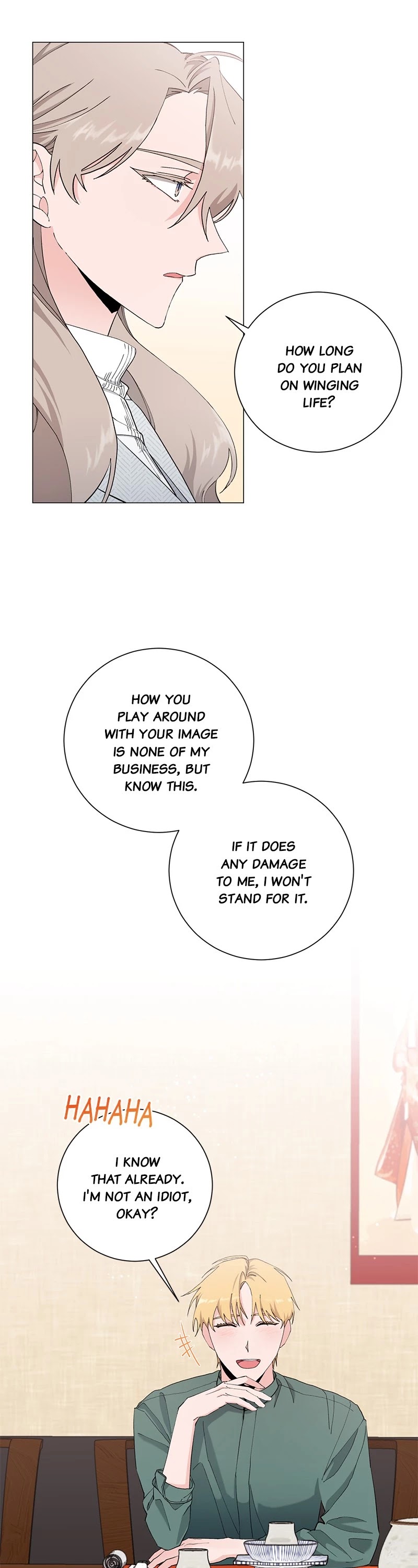 Best Of Luck, Warrior! chapter 13 - page 8