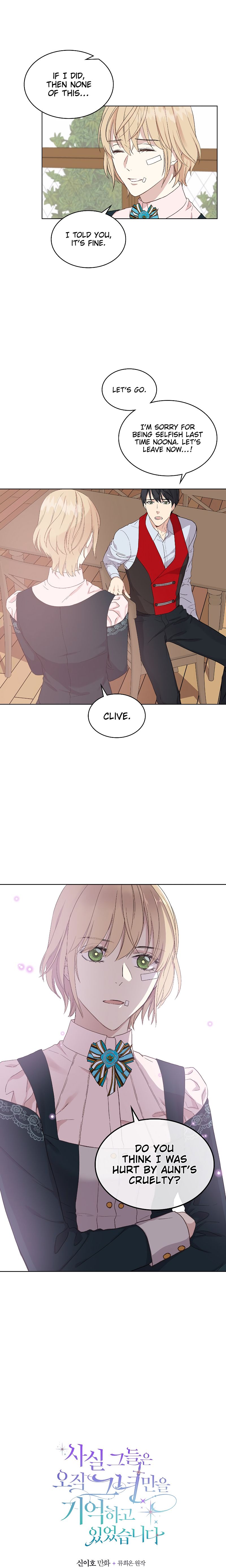 Truthfully, They Only Remembered Her Chapter 11 - page 3