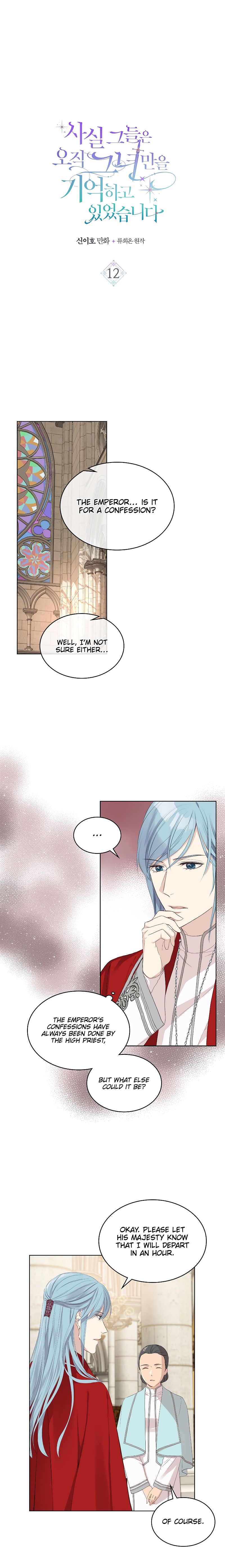 Truthfully, They Only Remembered Her Chapter 12 - page 2