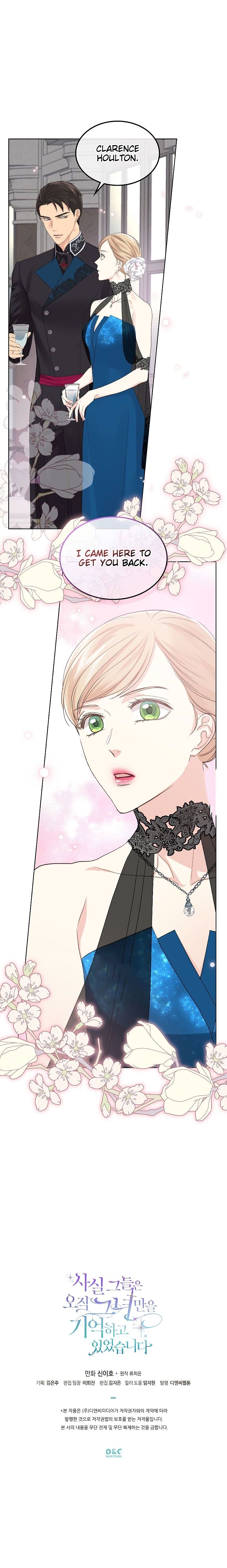 Truthfully, They Only Remembered Her Chapter 24 - page 14
