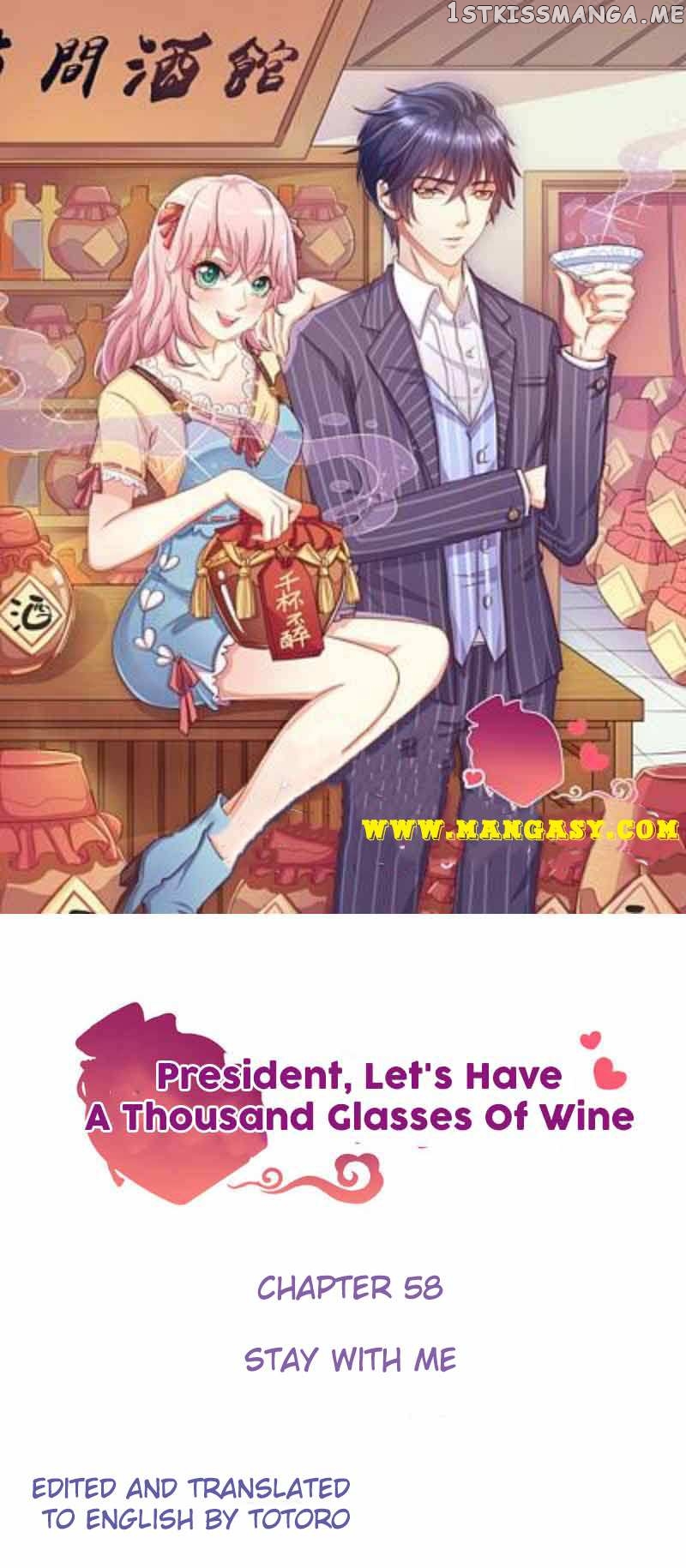 President Let’s Have A Thousand Glasses Of Wine Chapter 58 - page 1