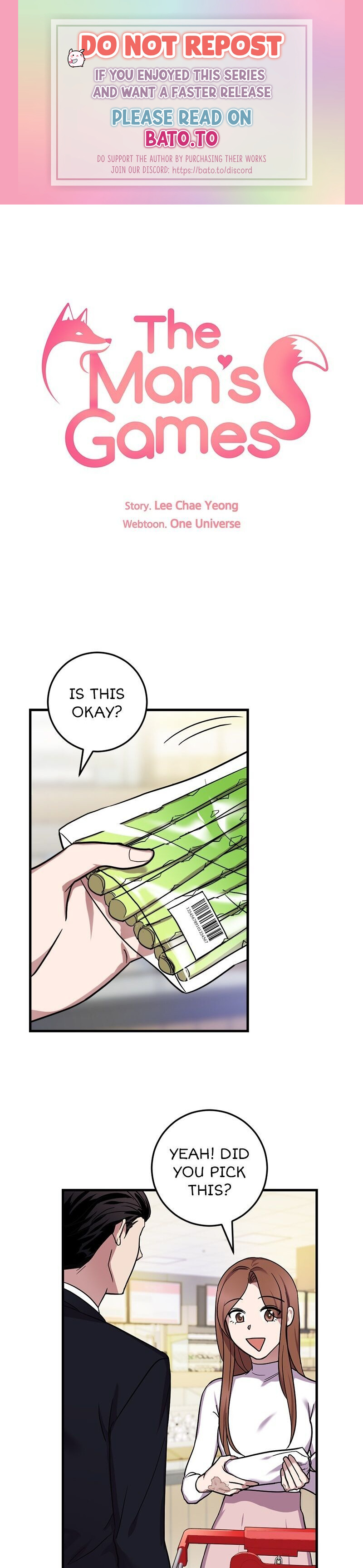 The Man’s Games Chapter 31 - page 1