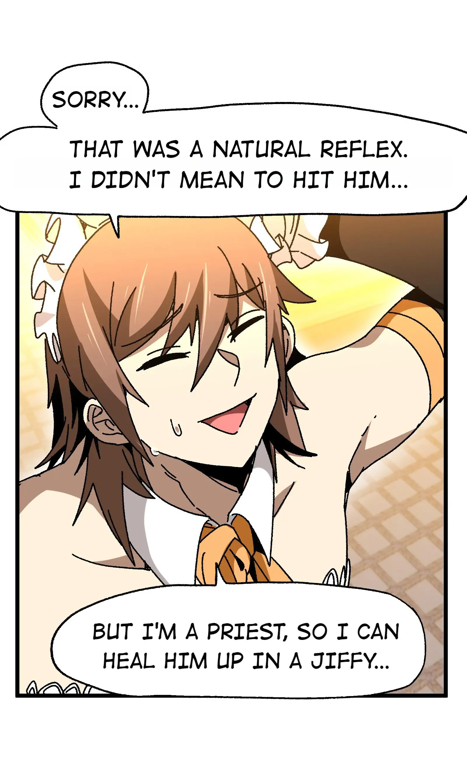 The Unrivaled Delinquent Combat King Is Actually A Healer In The Game World? Chapter 25 - page 61