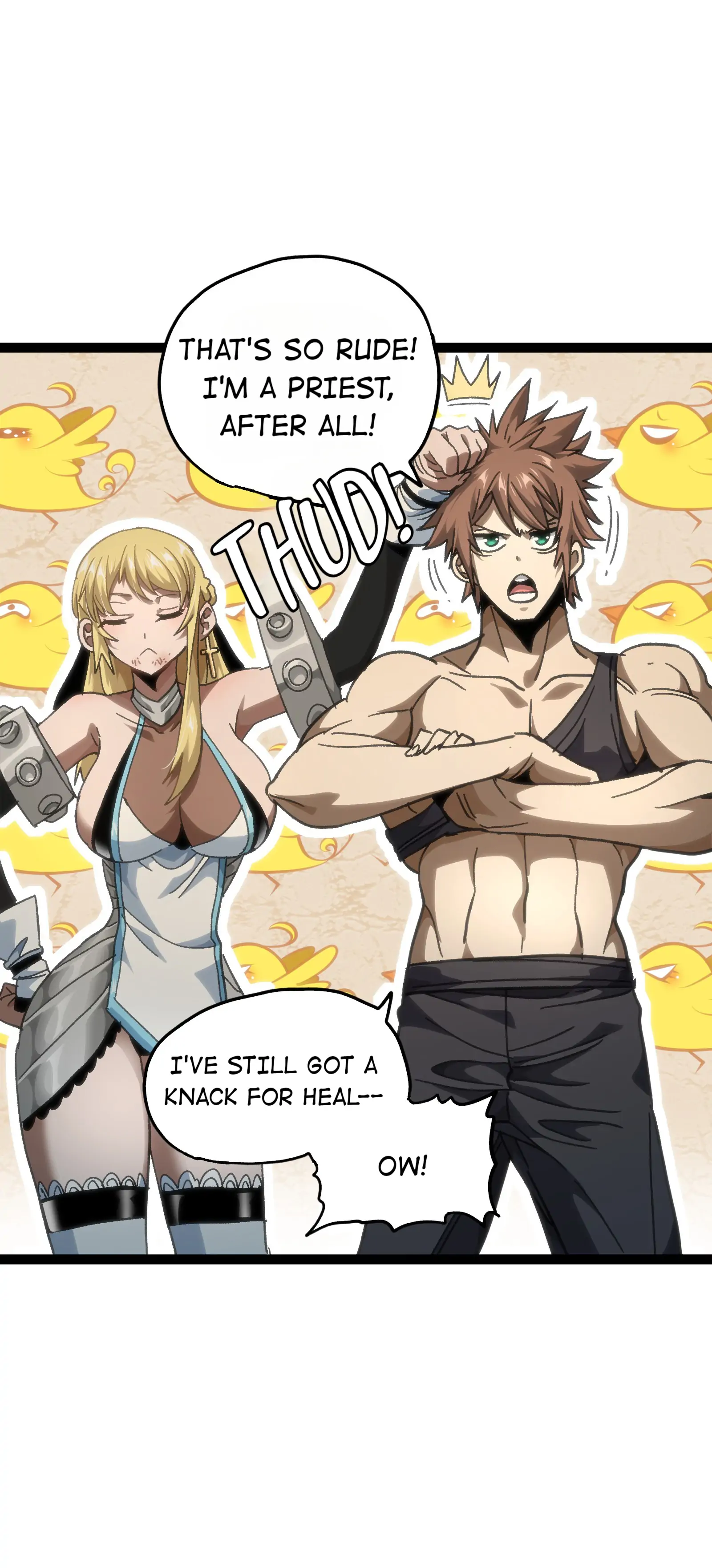 The Unrivaled Delinquent Combat King Is Actually A Healer In The Game World? Chapter 55 - page 35