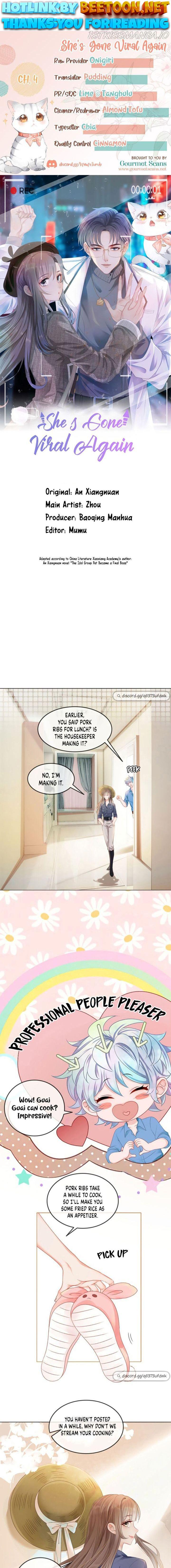 She’s Gone Viral Again Chapter 4 - page 1
