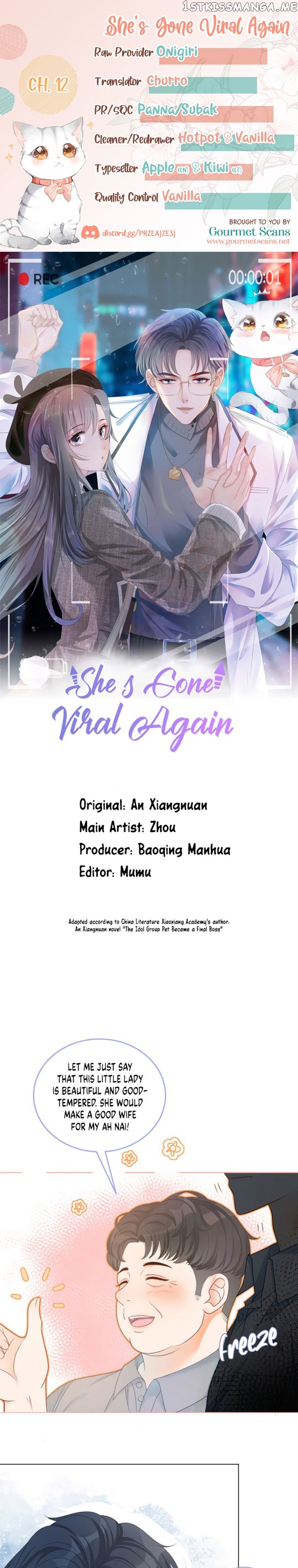 She’s Gone Viral Again Chapter 12 - page 1