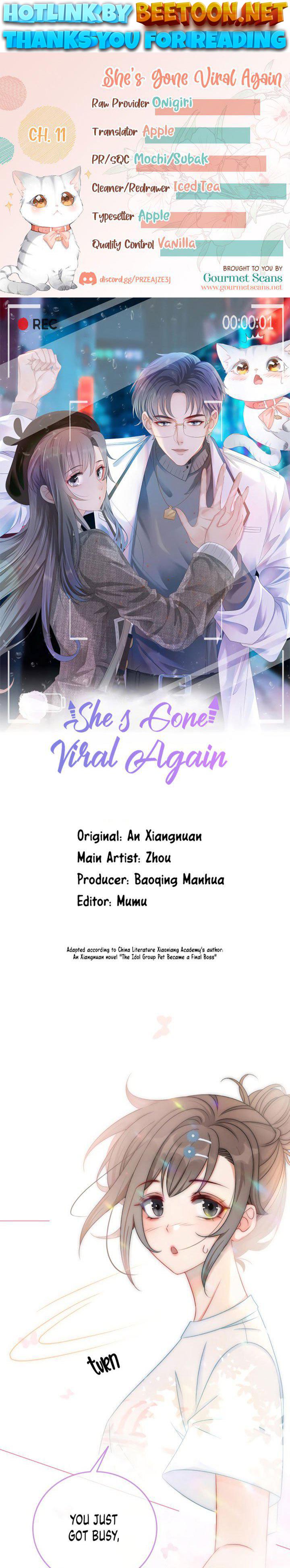 She’s Gone Viral Again Chapter 11 - page 1