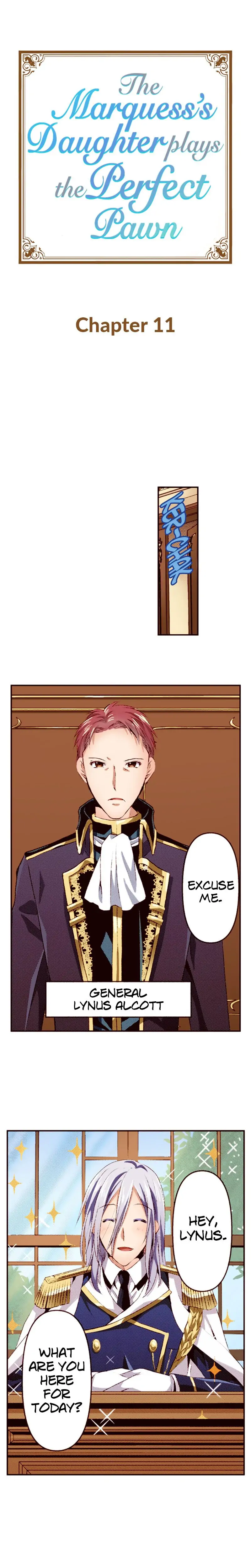 The Marquess’s Daughter Plays the Perfect Pawn Chapter 11 - page 1