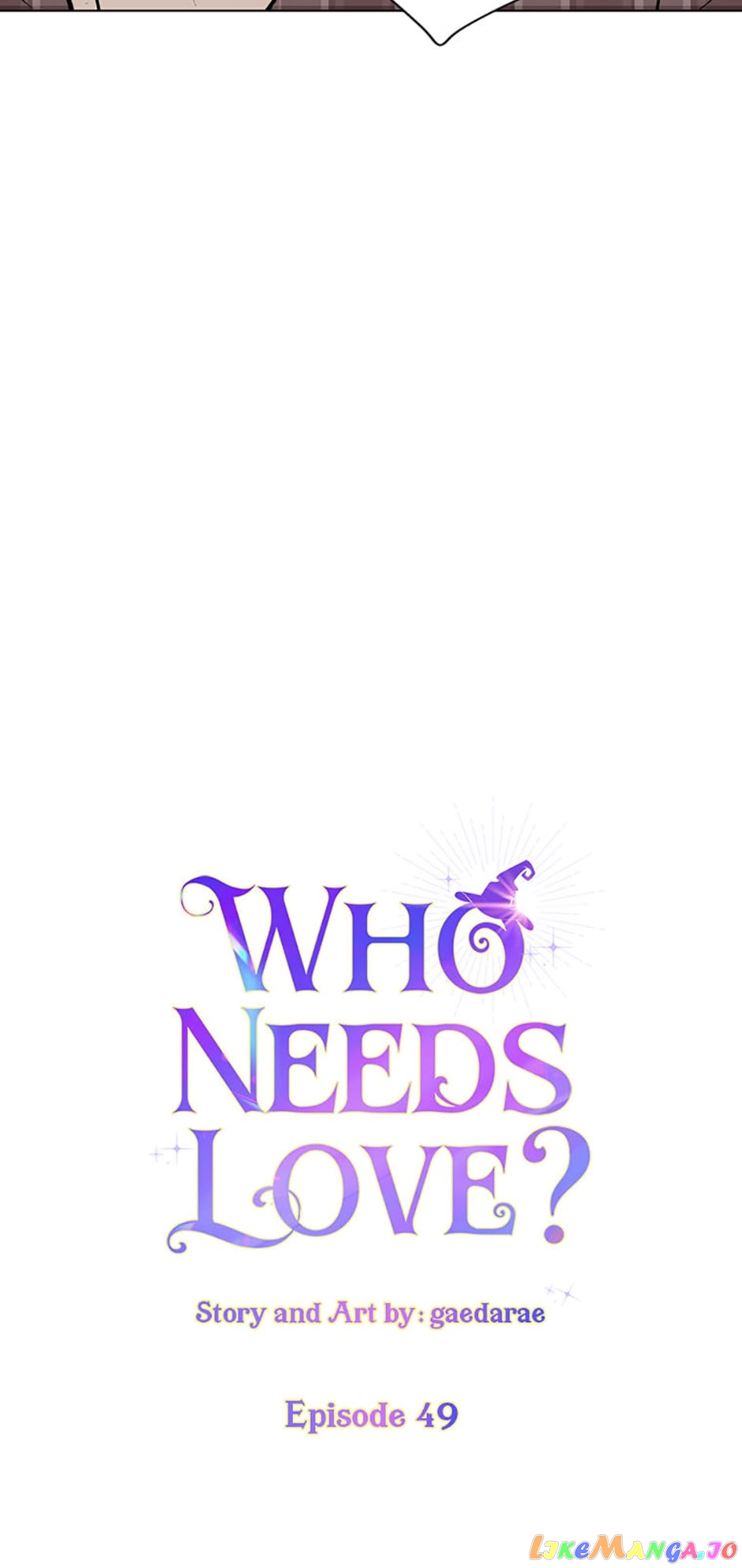 Who Needs Love? Chapter 49 - page 3