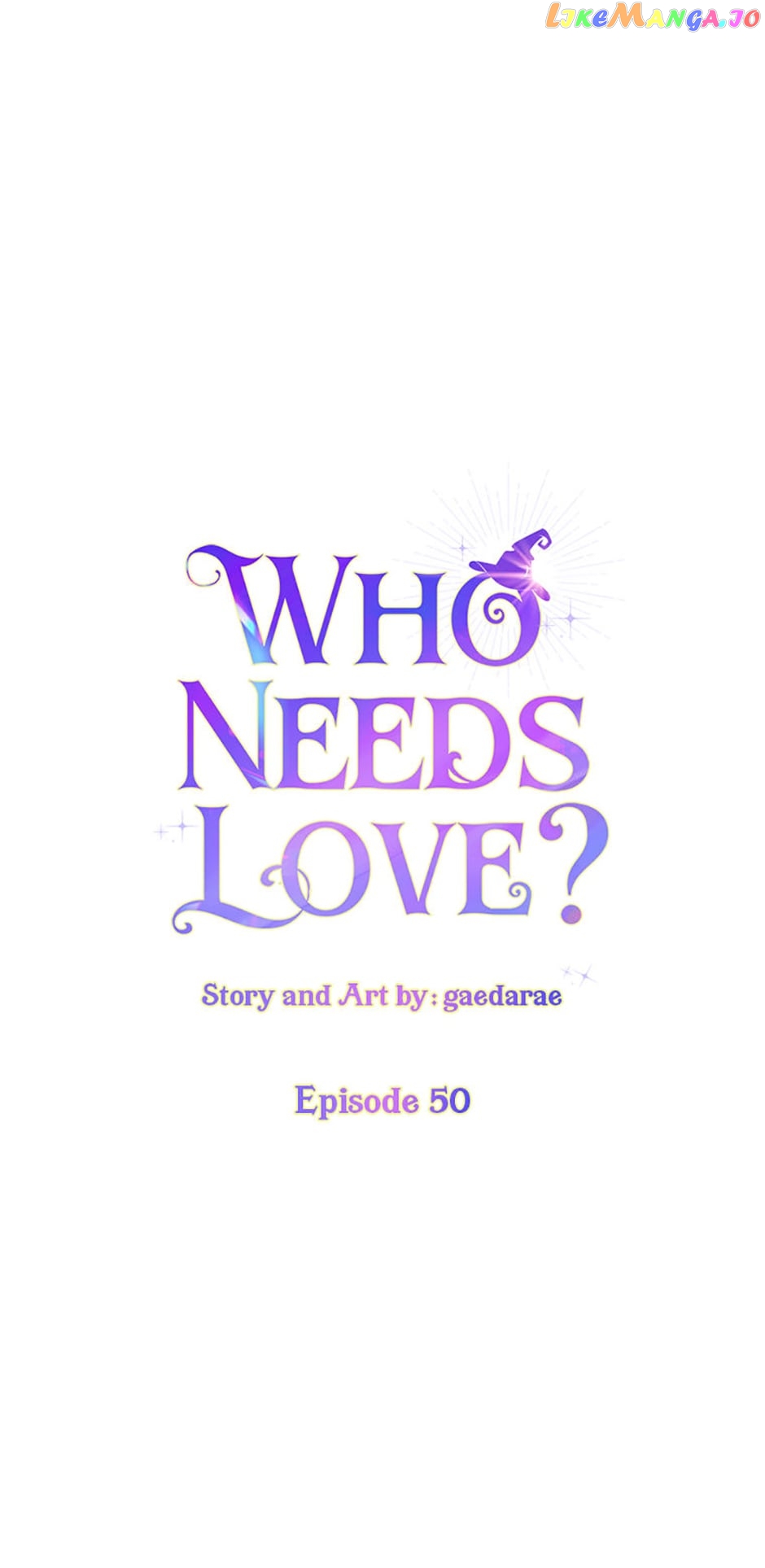 Who Needs Love? Chapter 50 - page 8