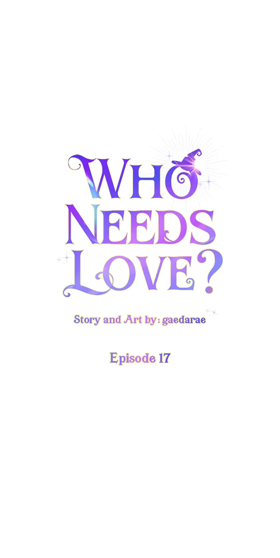 Who Needs Love? Chapter 17 - page 4