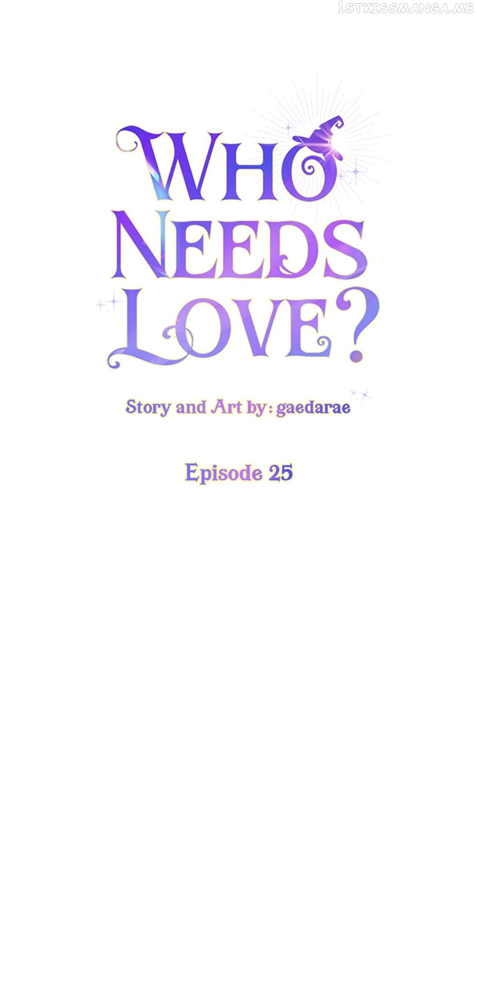 Who Needs Love? Chapter 25 - page 4