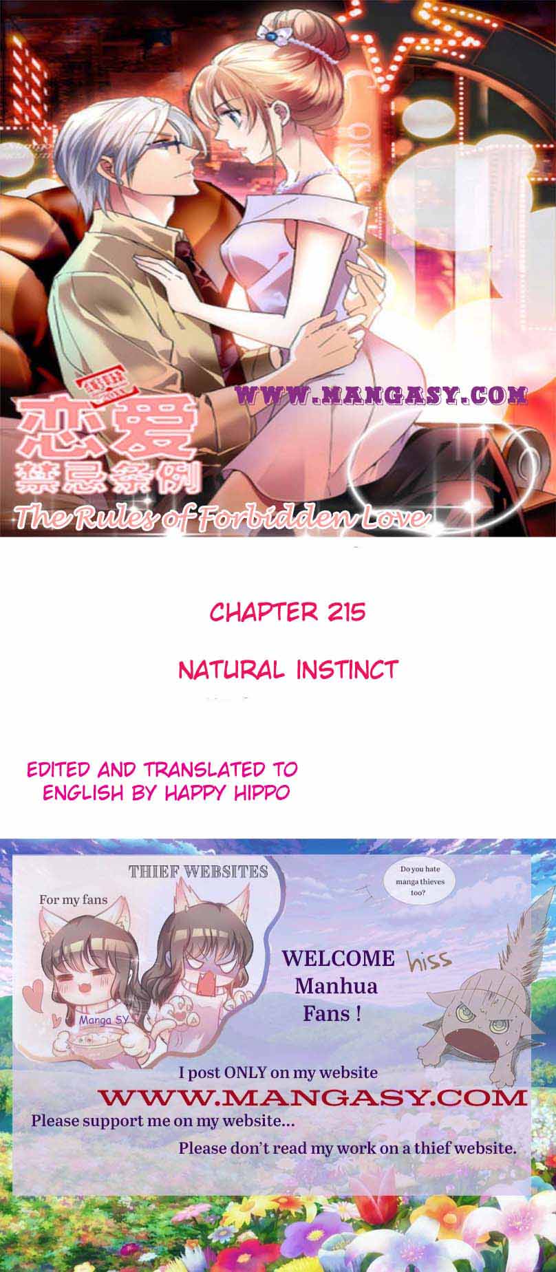 The Rules of Forbidden Love chapter 215 - page 1