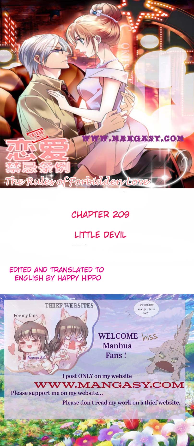 The Rules of Forbidden Love chapter 209 - page 1