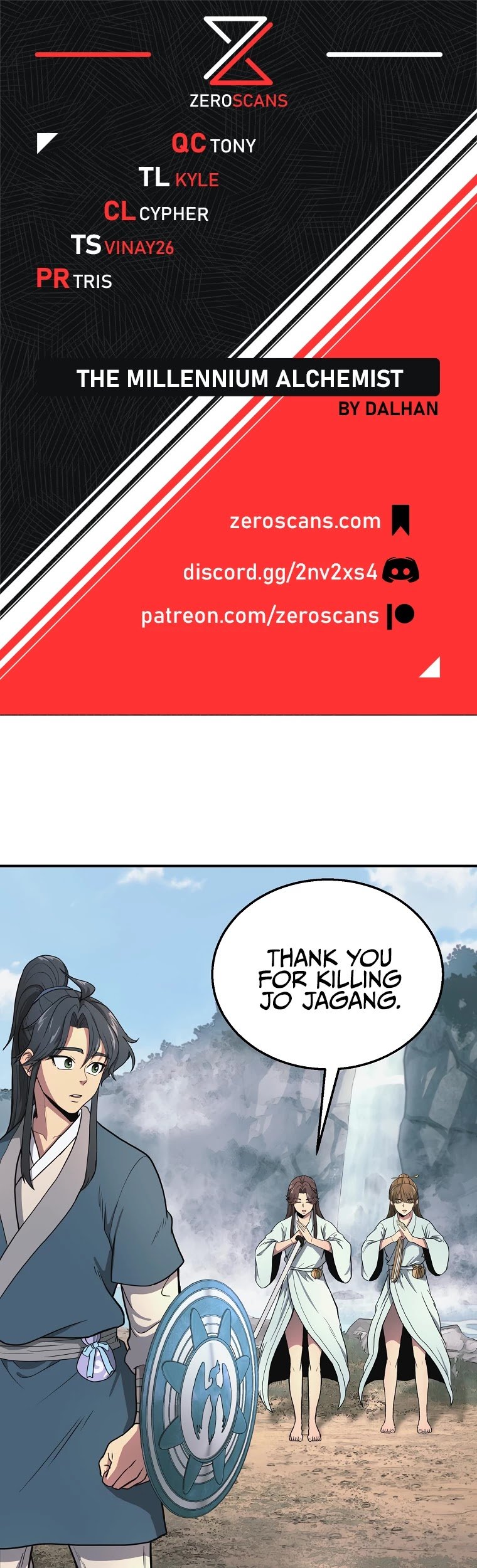Millennium Spinning chapter 8 - page 1