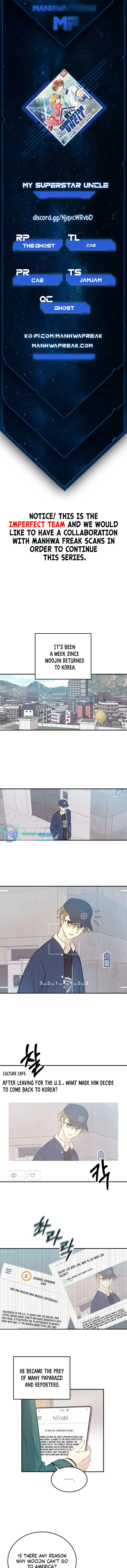 My Superstar Uncle Chapter 153 - page 1