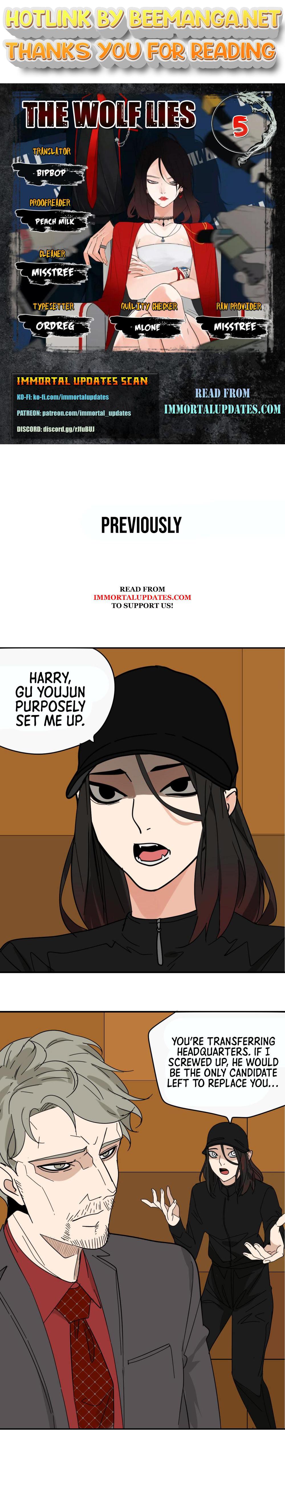 The Wolf Lies Chapter 5 - page 1