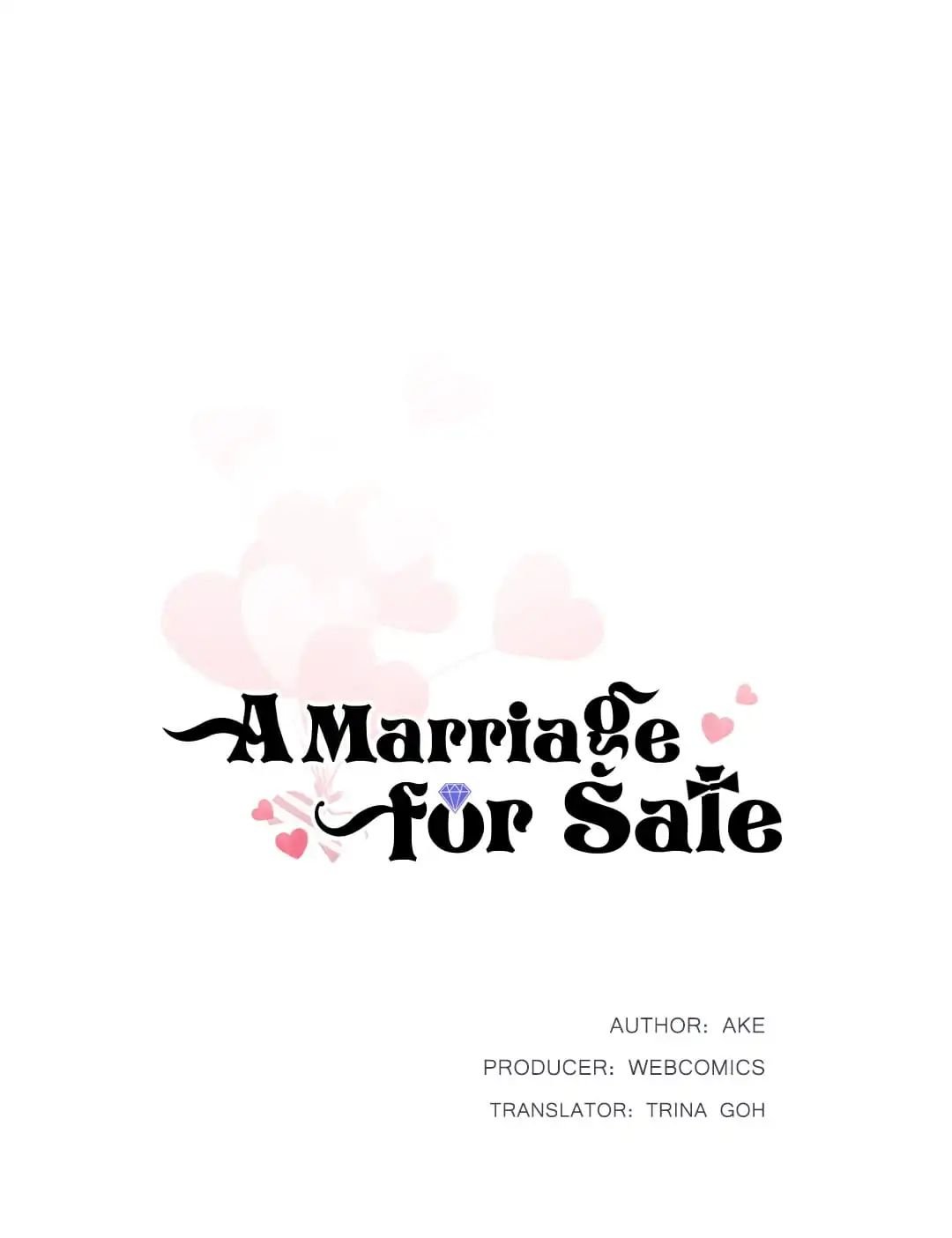 A Marriage for Sale Chapter 5 - page 1