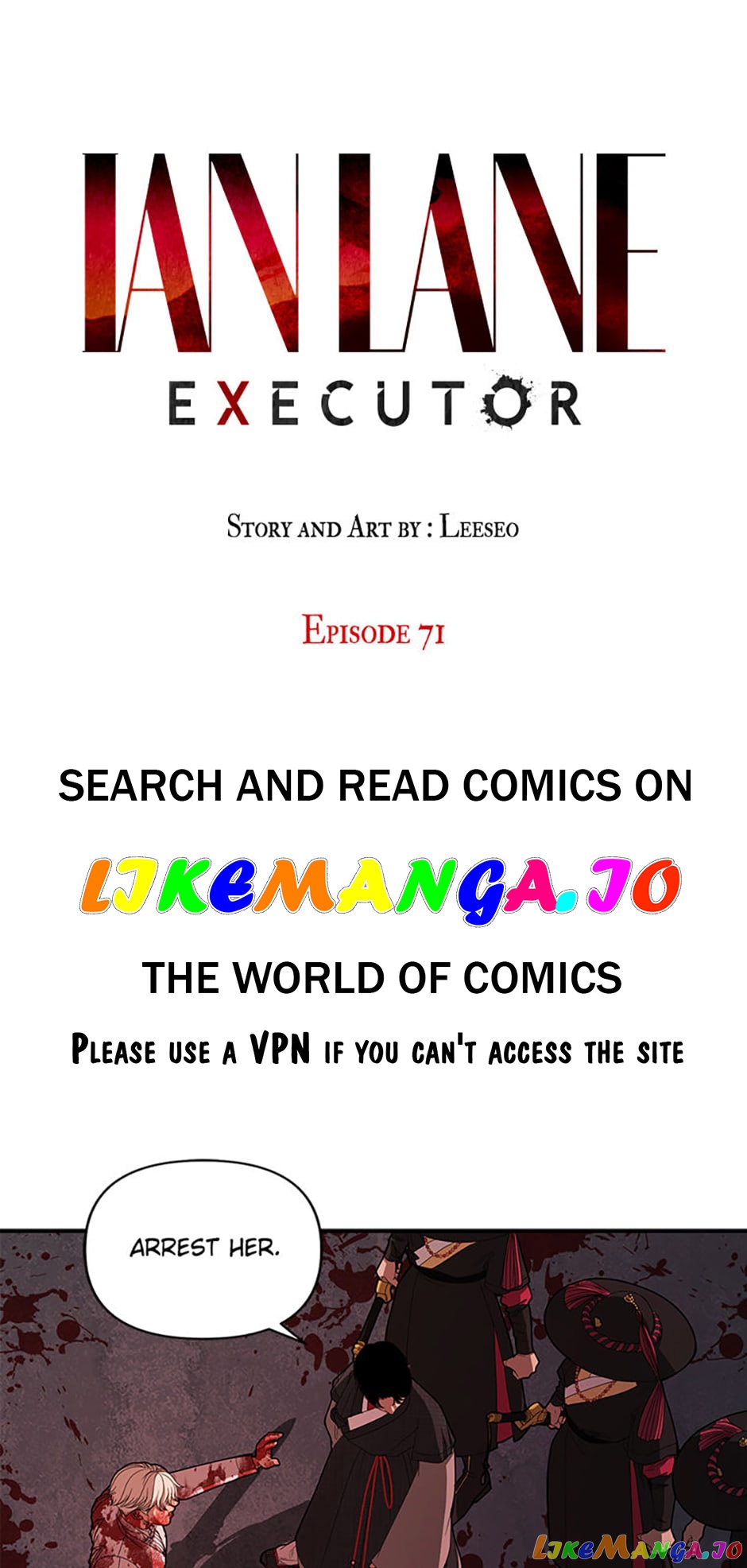 Ian Lane: Executor Chapter 71 - page 1