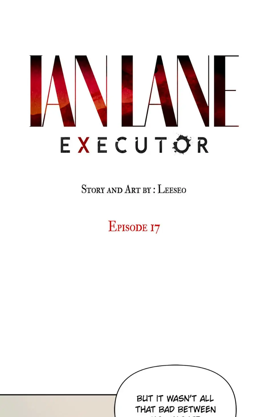 Ian Lane: Executor chapter 17 - page 1