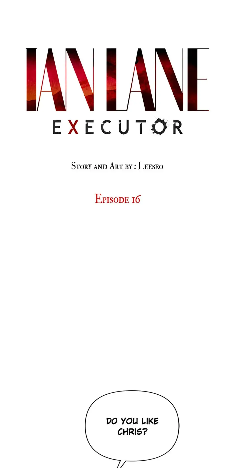 Ian Lane: Executor chapter 16 - page 1
