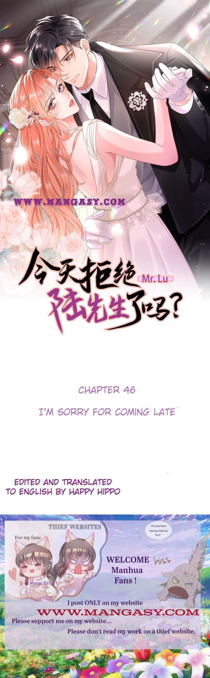 Did You Reject Mr.Lu Today? chapter 46 - page 1