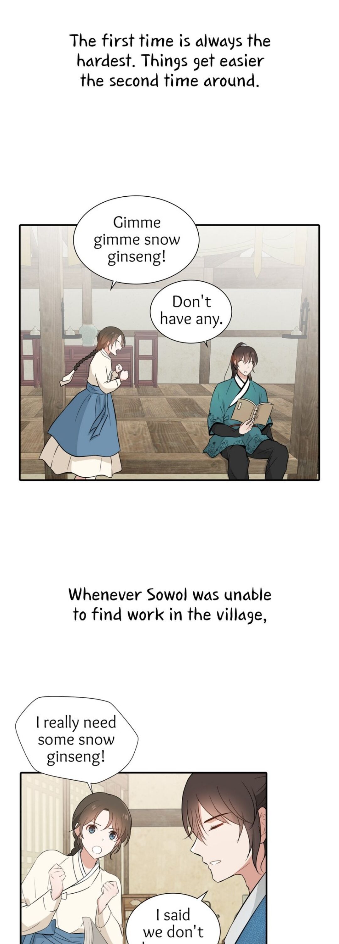 Love Blossoms in Hwawol Valley chapter 3 - page 1